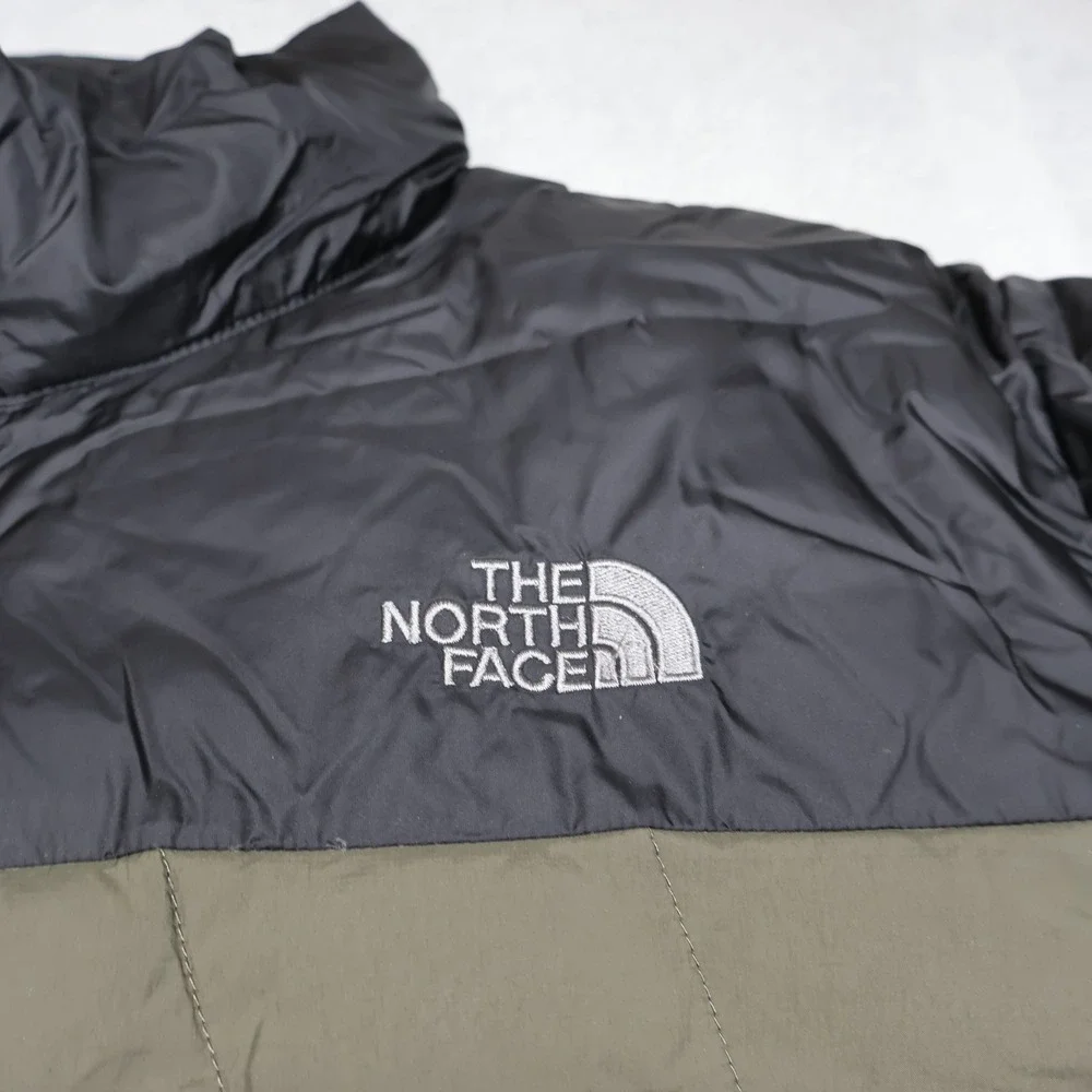 North Face Down‎ Jacket Mens Large Green Ravenwood 550 Fill Light Quilted Puffer
